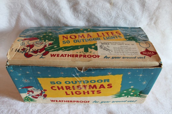 Vintage Noma Lights 50 Outdoor C9 Multi Color Image 0