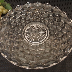 Fostoria Glass Company American Pattern 13.5&quot; Torte or Cake Plate
