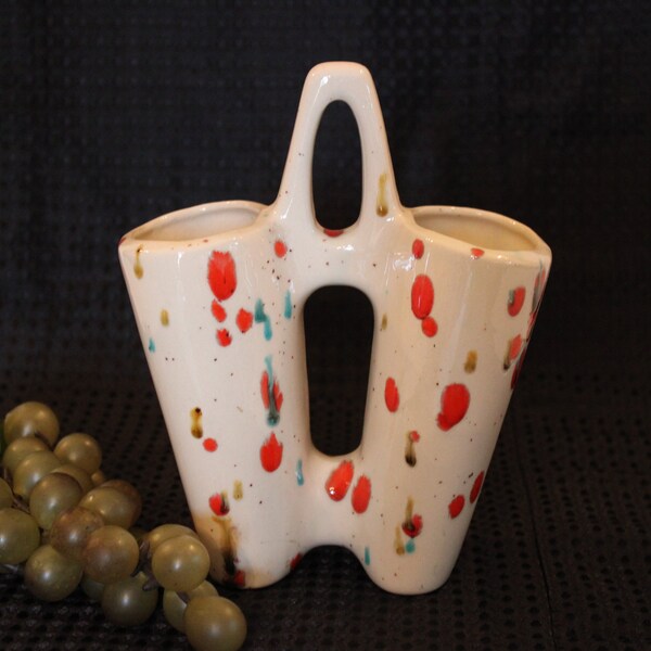 Double Handle Vase Etsy