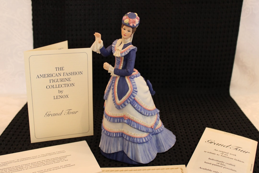 Lenox R86 Collection 1986 Lenox American Fashion Figurine - Grand Tour, Excellent Condition ...