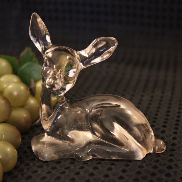 Fenton Glass Deer Etsy