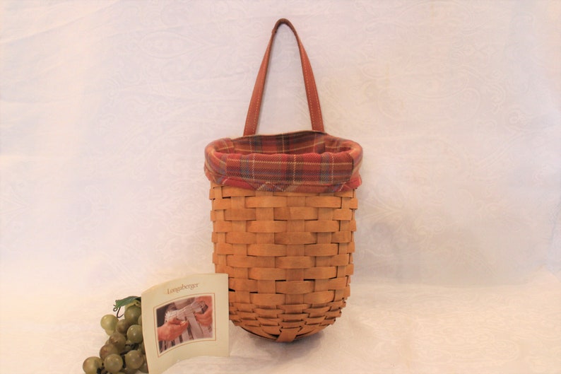 Longaberger 10 Large Foyer Hanging Basket with Toboso Etsy