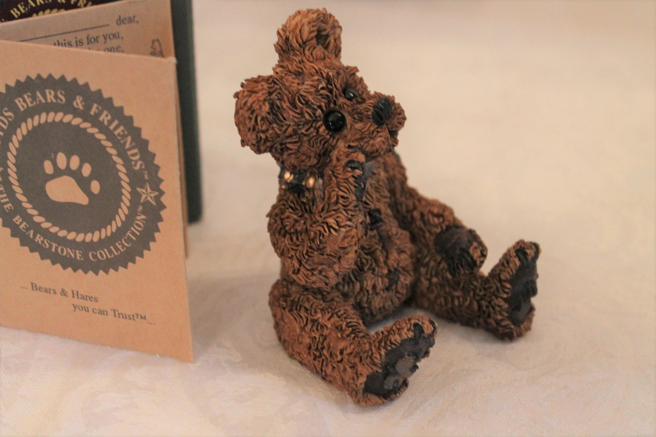 RARE 1996 Boyd's Bear Prototype Figurine in Original Box RARE 1996 Boyd's Bear Prototype Figurine in Original Box