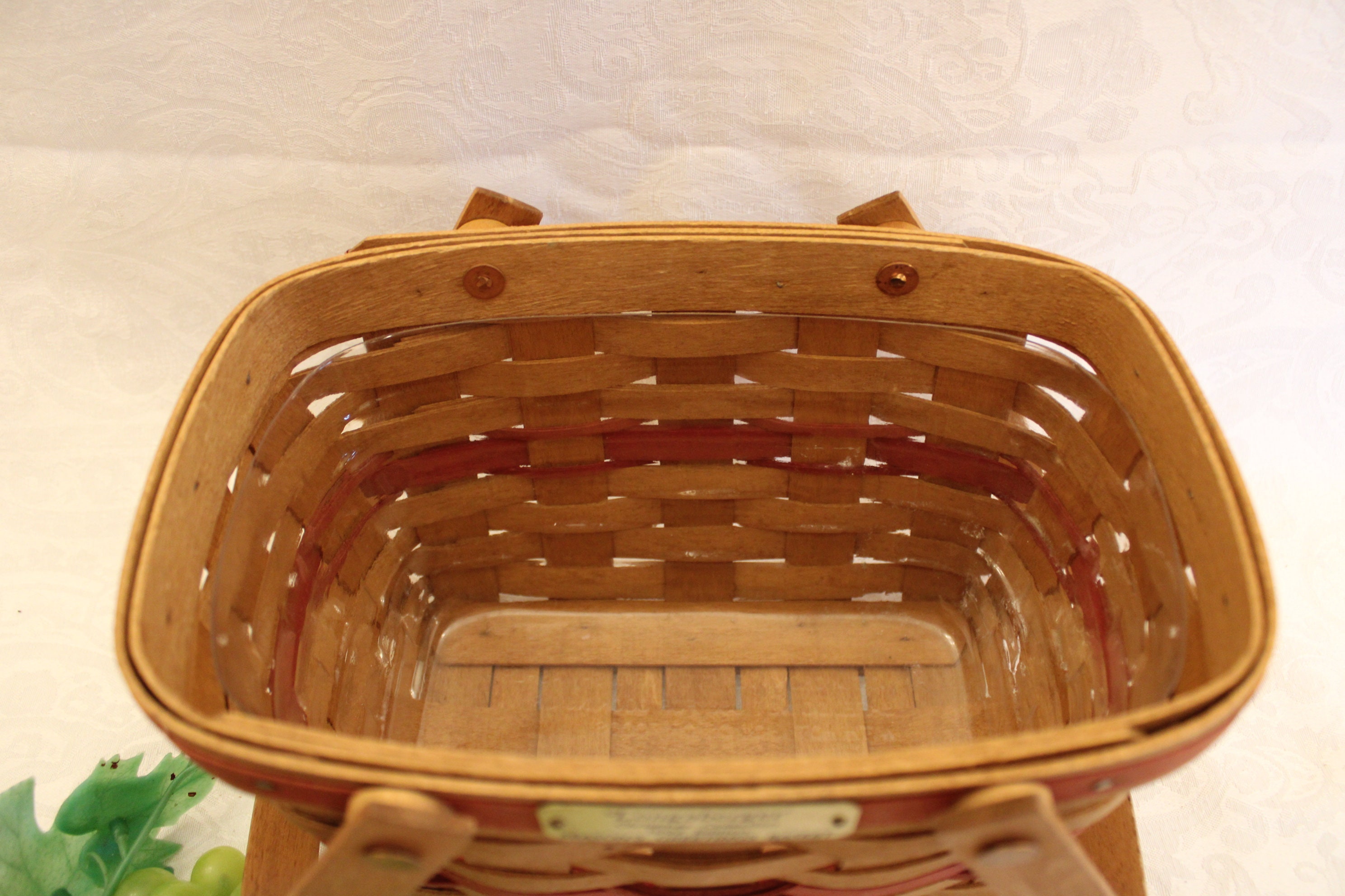 Longaberger Basket - 1992 Christmas Collection Season's Greetings