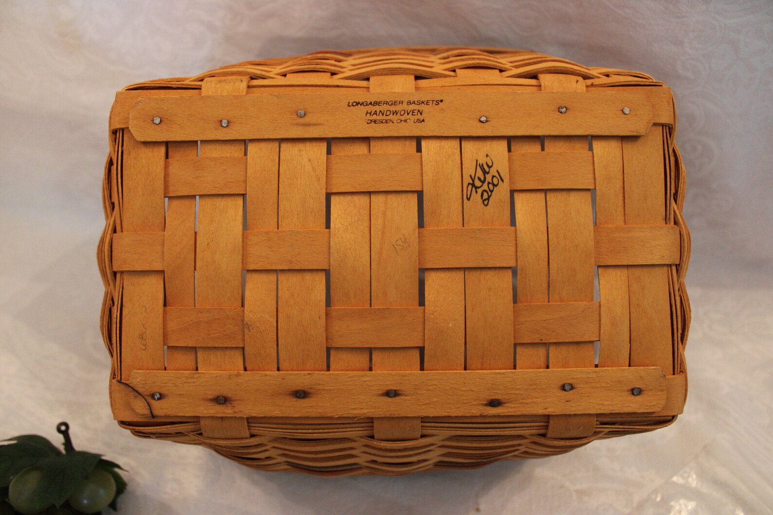 2001 Longaberger Autumn Reflections Large Daily Blessings Etsy