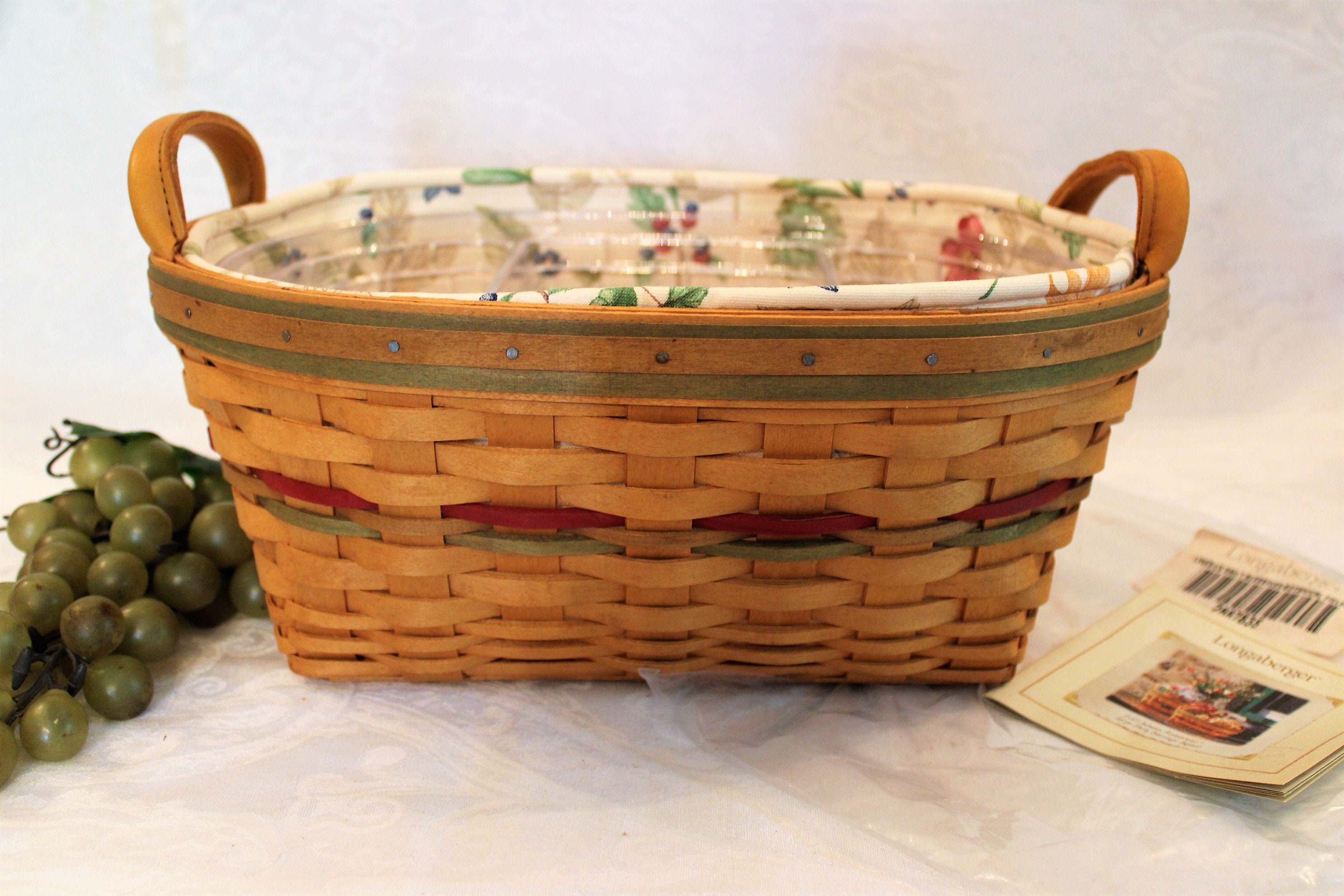 2001 Longaberger Autumn Reflections Large Daily Blessings Etsy