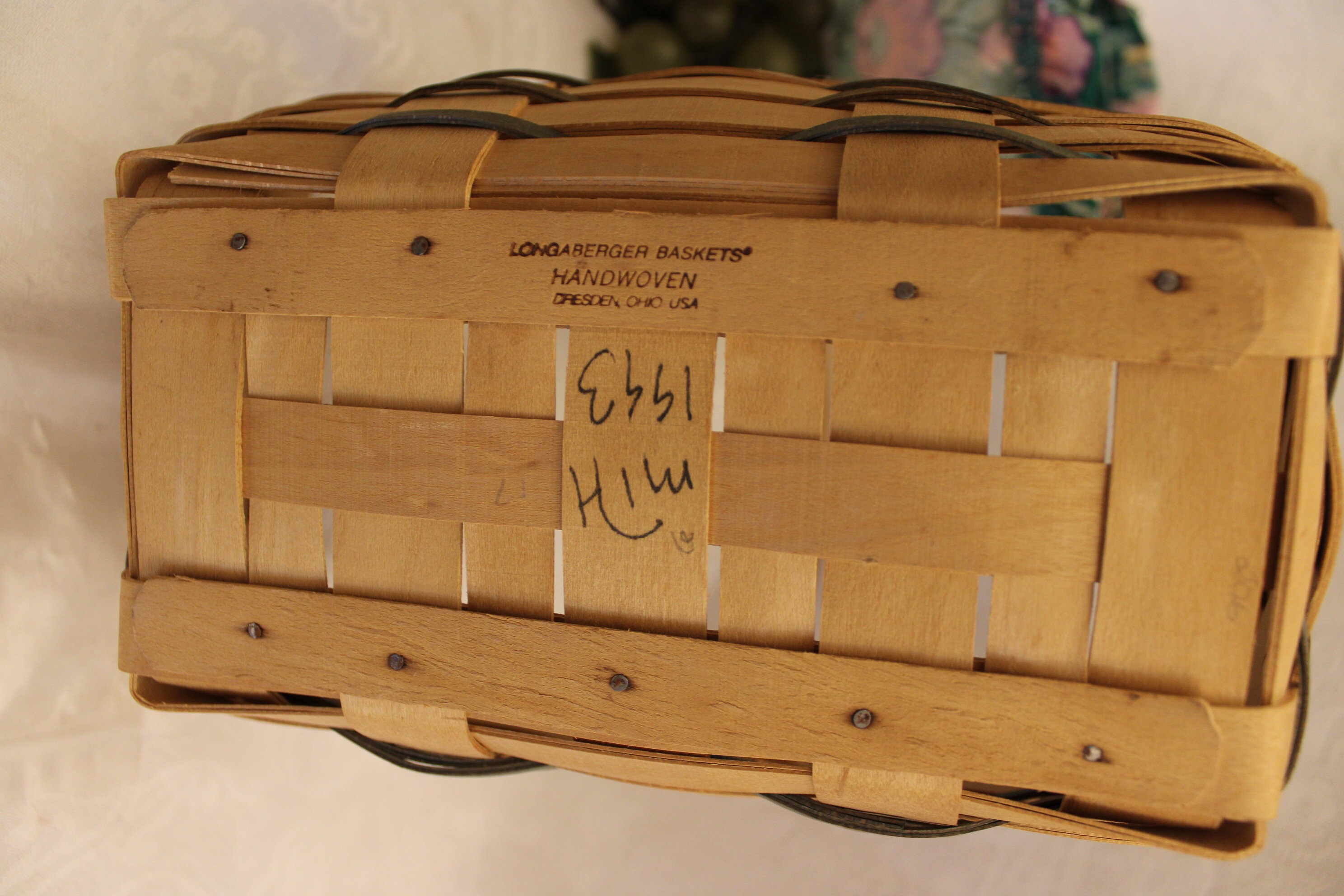 バッグ Vintage Longaberger 1993 Edition 1993 Longaberger - Etsy