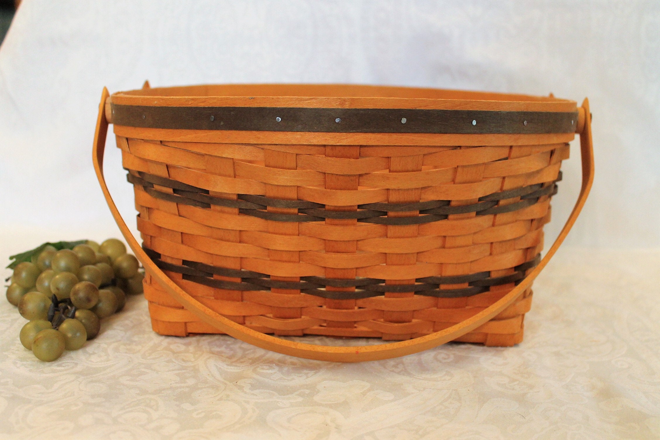 1996 Longaberger Traditions Collection Large Community Basket Etsy