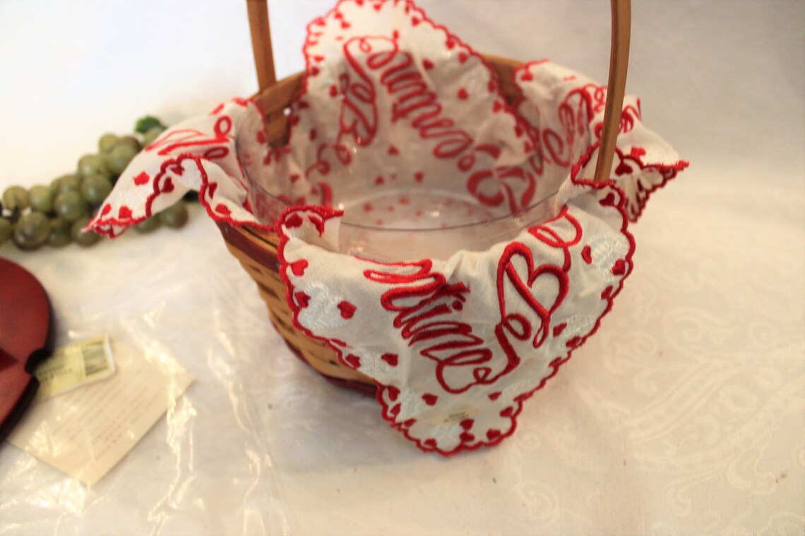 Longaberger Sweetheart Be My Valentine Basket Combo with | Etsy