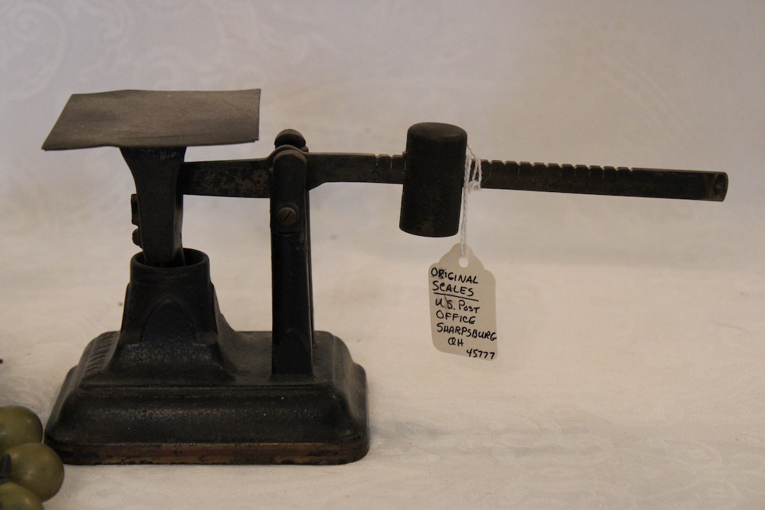 1800's Sharpsburg, Ohio Post Office Antique Original Fairbanks