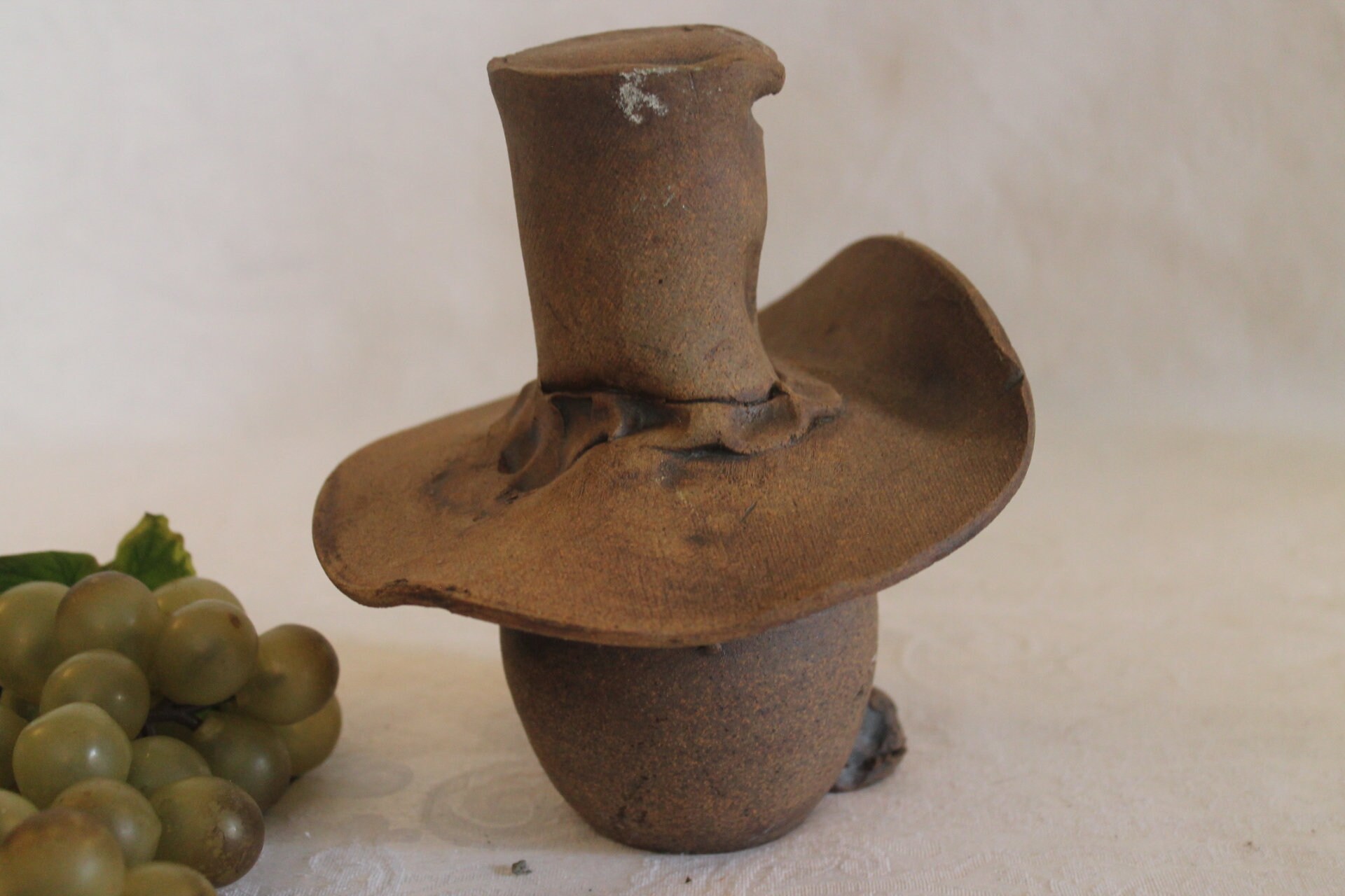 Vintage Canadian Stoneware Pottery Jughead 5.5 Figurine Etsy