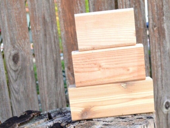 large wooden stacking blocks
