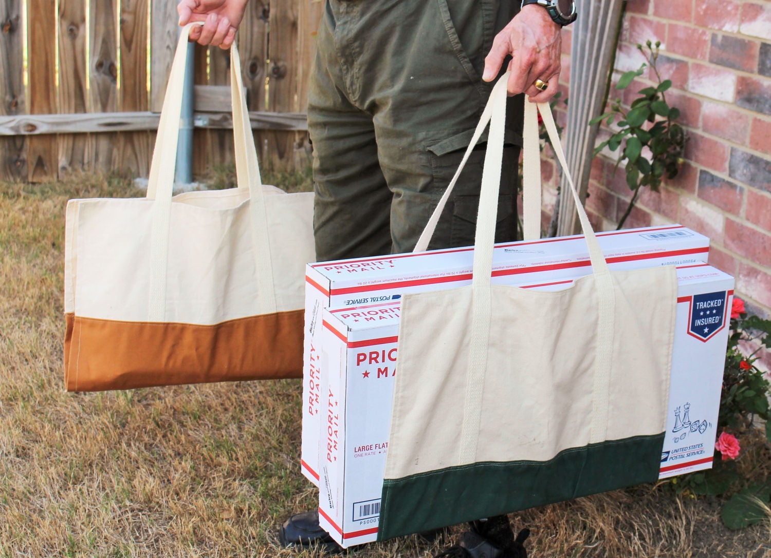 Maling Tote Large Mail Tote Shop Owner Tote Large Box Etsy