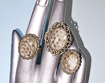 Schlangenschuppen Ring, Schlangenhaut Ring, Ring für Schlangenliebhaber