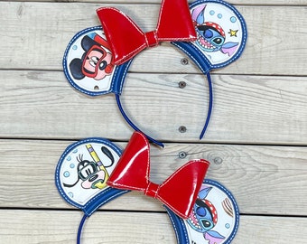 Disney Cruise Ears Mickey Minnie Goofy Stitch Nemo