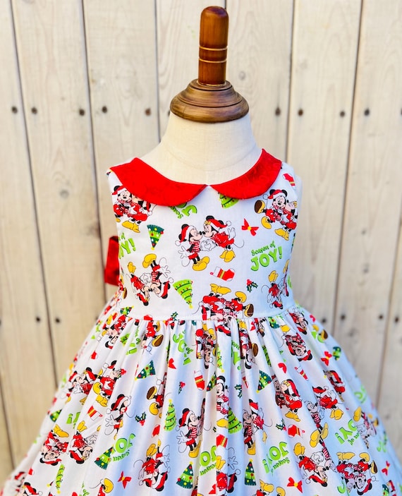 Minnie mouse holiday fancy dress for girls clearance