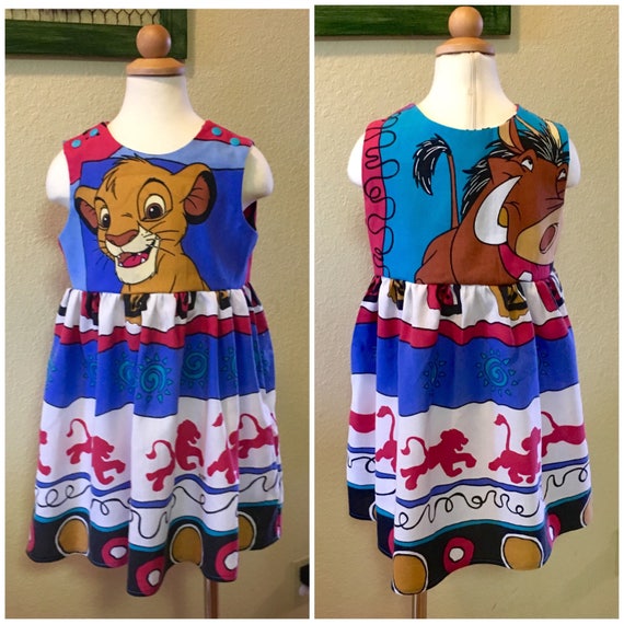 Lion King Dress Disney Dress Anima Kingdom Outfit Simba Nala | Etsy