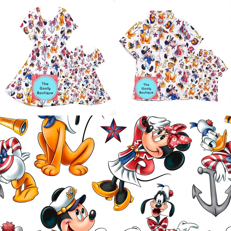 Disney Cruise Jon Jon Romper Shortalls Disney Baby Clothes 2024 Castaway Cay Wish Fantasy Mickey Donald Goofy DCL Disney Baby Outfit image 6