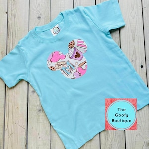 Disney Snacks Tshirt Cruise Boys Girls Unisex Mickey Head Matching Family World Land Cruise