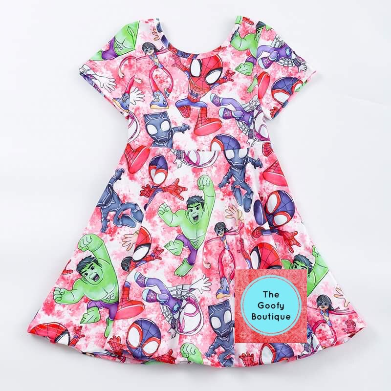 Spiderman Dress - Etsy