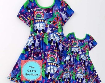 Vestido de Halloween de Disney Oogie Boogie Nights Mamá y yo a