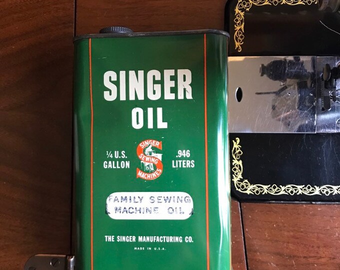 Singer Sewing Machine Oil Can Etsy