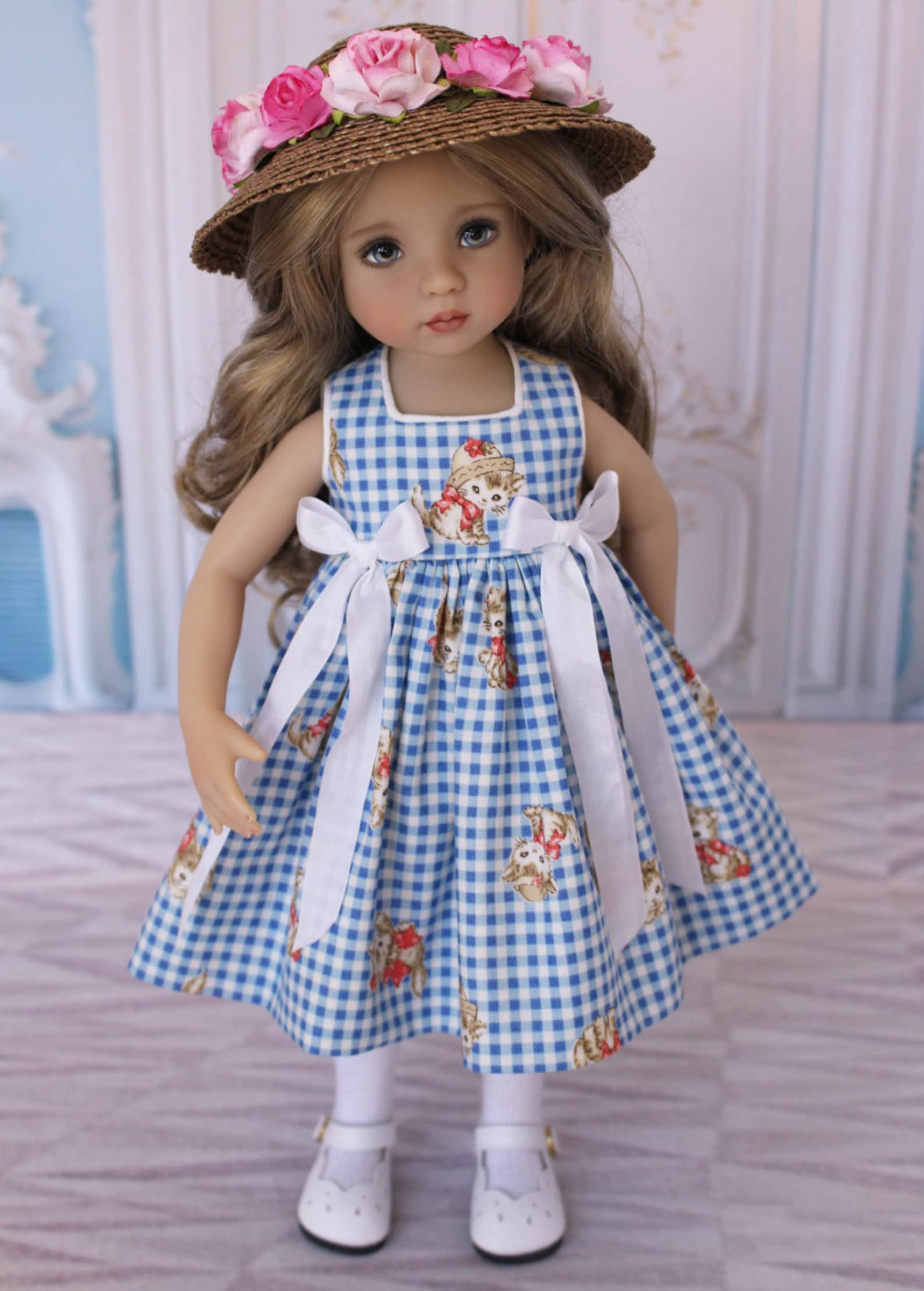 Breakfast Smocked Mini Dress in Primrose Midnight