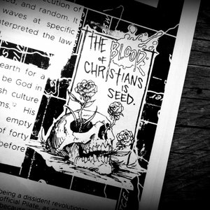 Civil Disobedience Zine/Christian Punk Zine/Anarcho Punk/MLK Jr/ Disobedient Polycarp's Story/Ancient Spirituality/Church History/True Story image 5