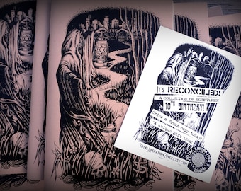 Reconciled! Zine / Christian Punk Zine / Daily Devotional / Bible Zine / Scripture Reading / Punk Devotional / Messianic Zine / Black Metal