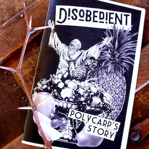 Civil Disobedience Zine/Christian Punk Zine/Anarcho Punk/MLK Jr/ Disobedient Polycarp's Story/Ancient Spirituality/Church History/True Story image 1