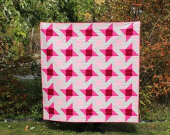 Irish Vortex Quilt Pattern | Beginners Quilt Pattern | Modern Quilt Pattern | Fast & Easy Quilting