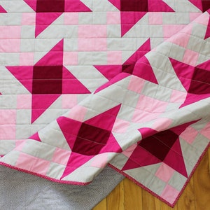 Irish Vortex Quilt Pattern Beginners Quilt Pattern Modern Quilt Pattern Fast & Easy Quilting image 3