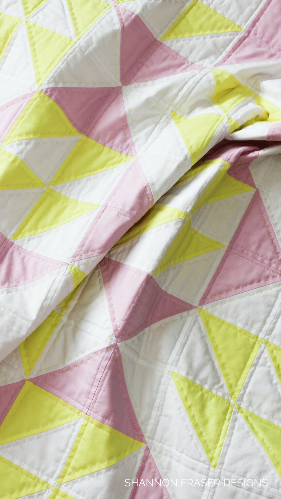 Pink Lemonade Quilt Pattern Beginners Quilt Pattern Modern Etsy
