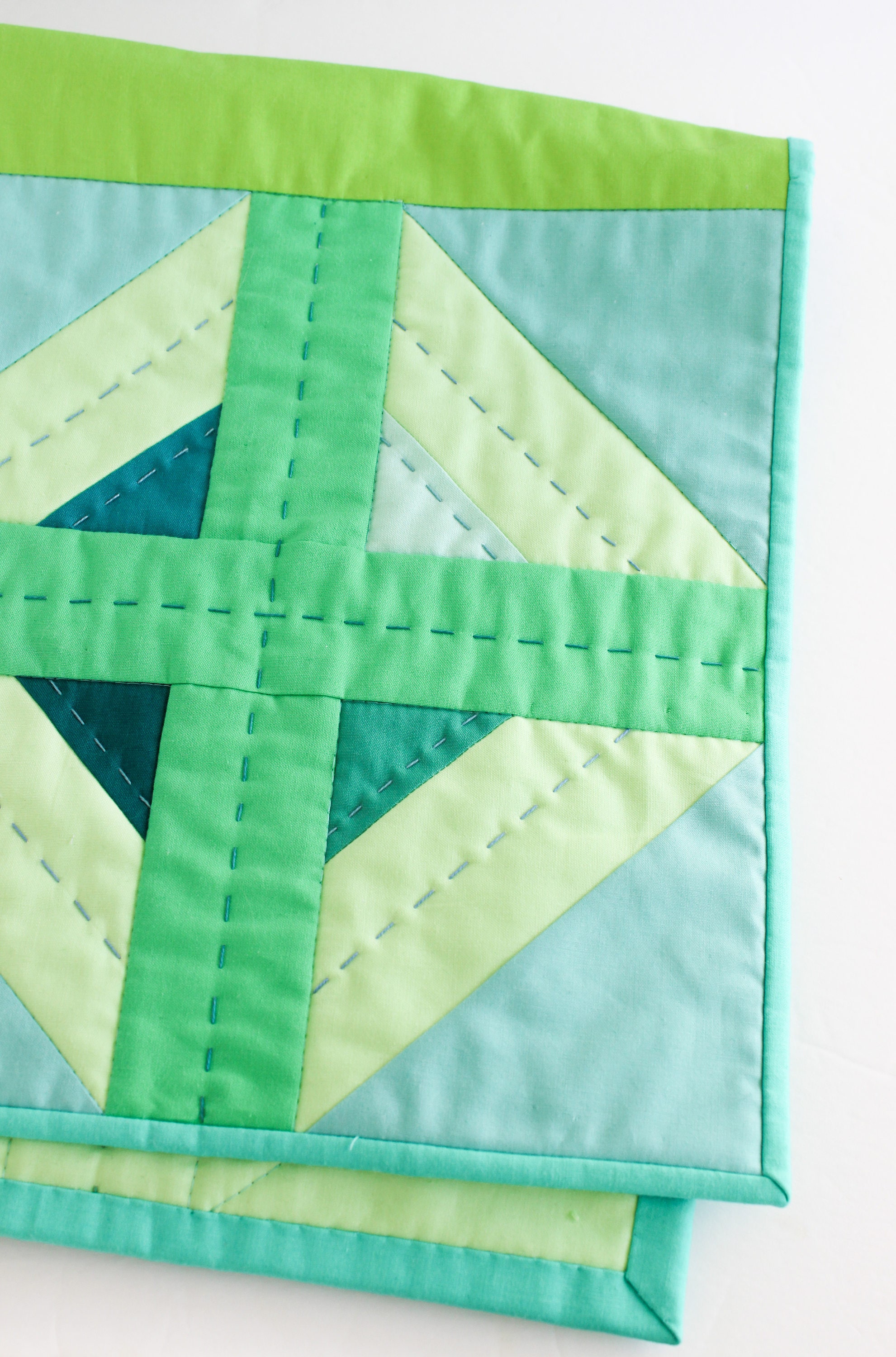 Plus Infinity Mini Quilt Pattern Baby Quilt Wall Hanging Etsy España
