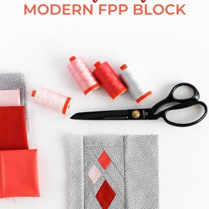 Guiding Lights Quilt Block Pattern – Beginner Foundation Paper Piecing ...