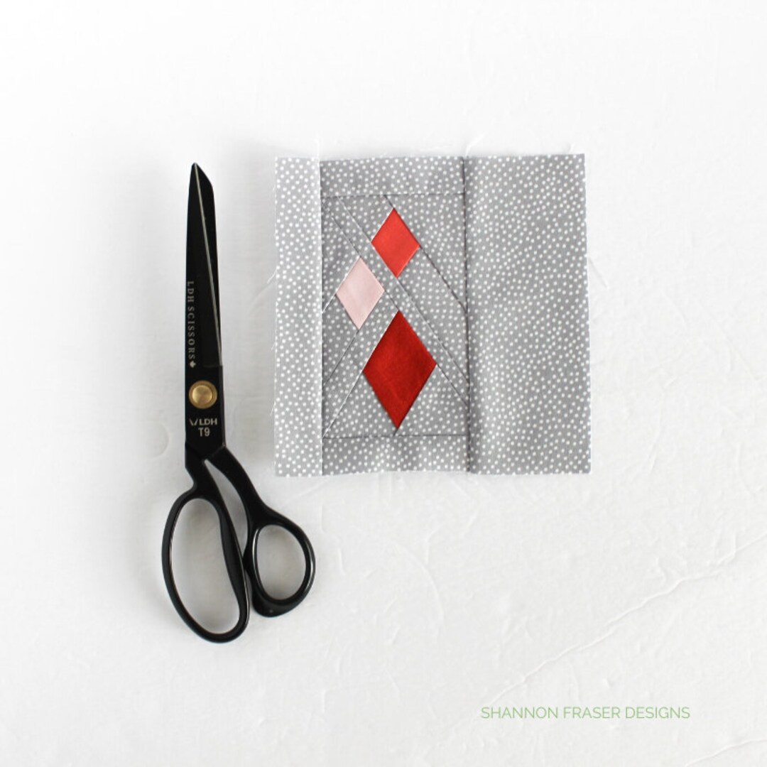 Guiding Lights Quilt Block Pattern – Beginner Foundation Paper Piecing ...