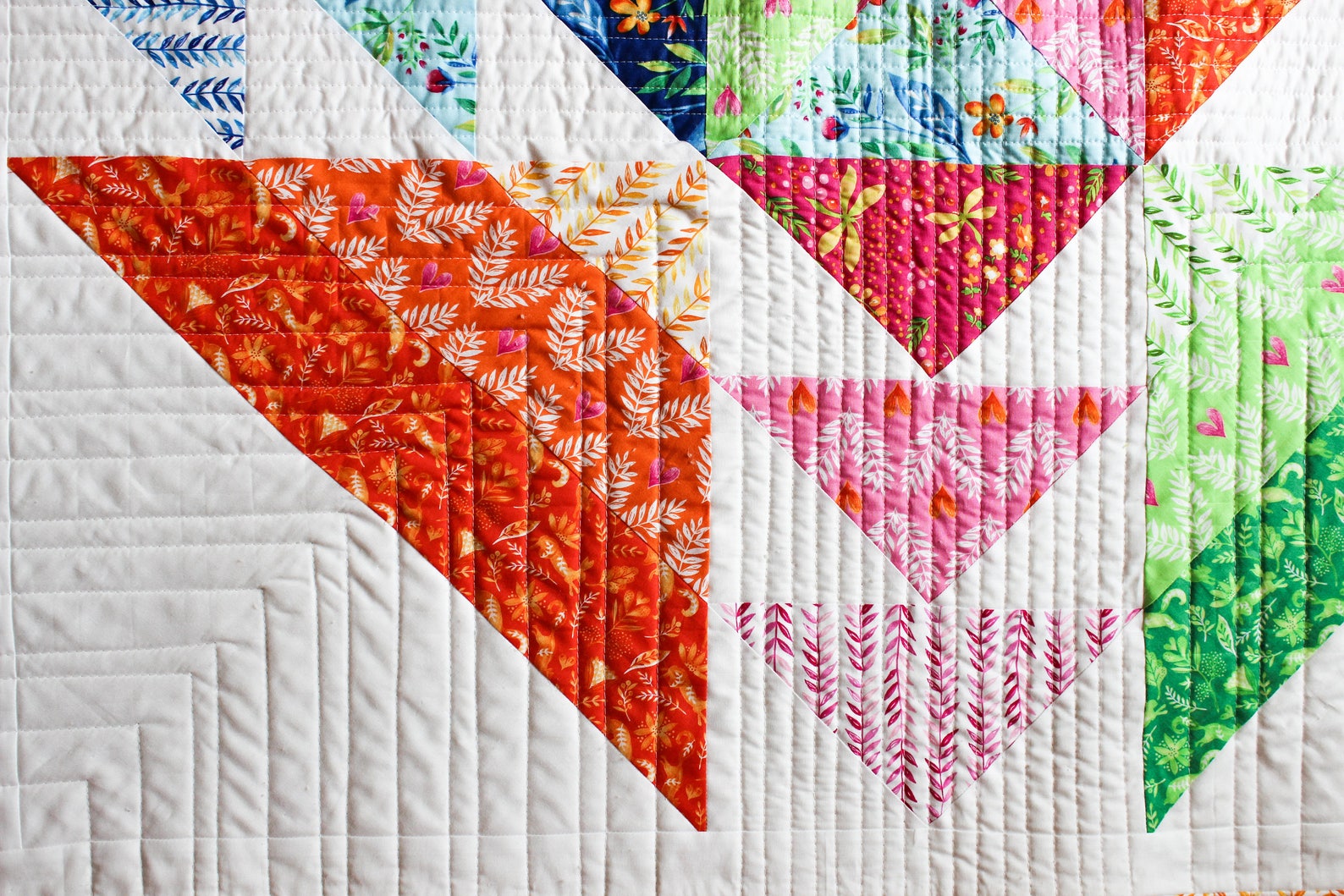 Modern Baby Quilt Pattern: Spring is in the Air, Wall Hanging (PDF ...