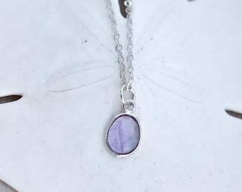 Sterling Silver Amethyst Necklace