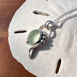 Sterling Silver Sea Glass Necklace