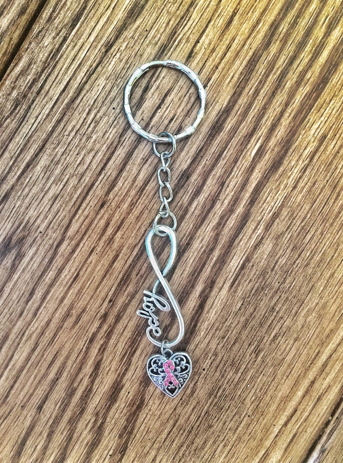 Purse Pink Keychain Handbag Charm Awareness Inspiration Gift Etsy Canada