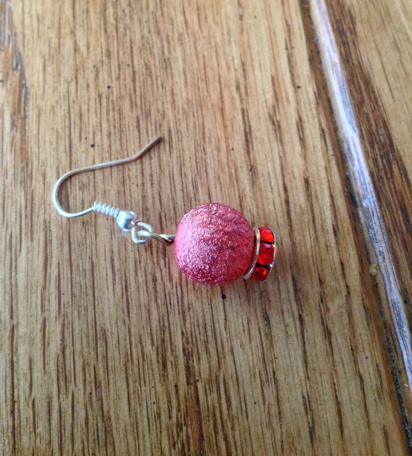 Personalized Red Earrings Jewellery Red Rhinestone Earrings Etsy Canada