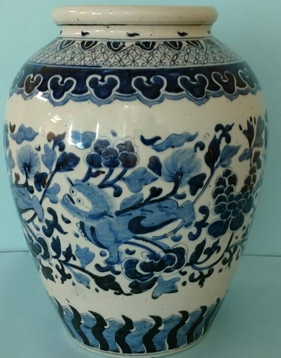 Late Ming Early Ching Dynasty Porcelain Jar Sold Etsy