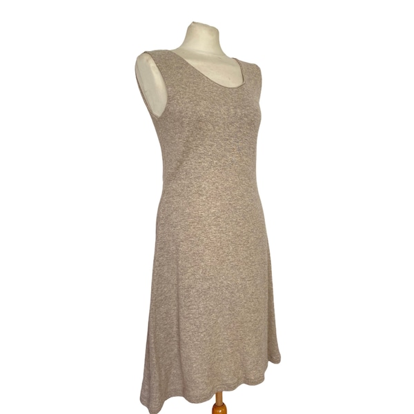 Yak Wool HEMP DRESS, Organic women Clothing, Organic Wool Winter dress made in Italy