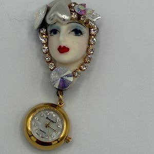 Bonetto Watch Brooch - Etsy display picture 1
