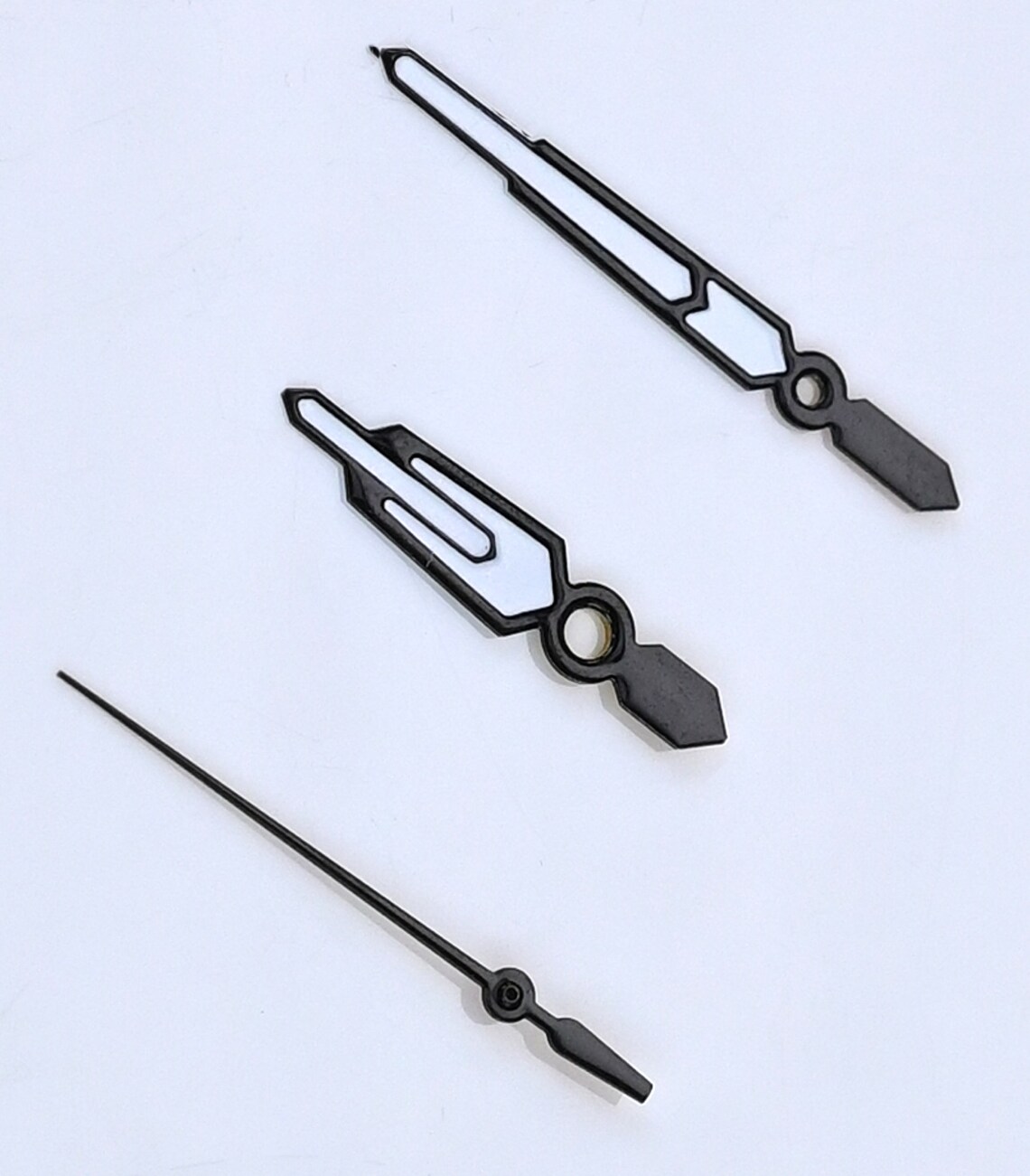 Black White Colour Quartz Watch Hands Set 120/70/17 ETA Fit Etsy