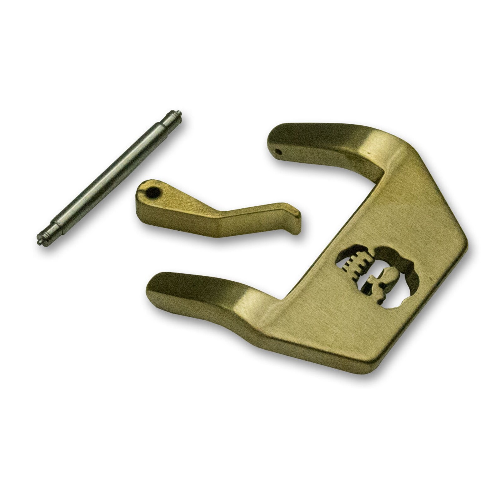 Skull Solid Bronze Watch Buckle Pam 20mm 22mm 24mm 26mm Homage Etsy