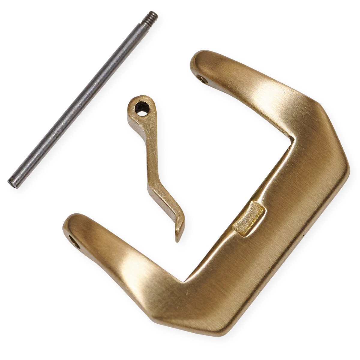 Fibbia Perno A Vite Argento Fibbia Per Cinturino Orologio 22mm - Pino A Vite Spazzolato Argento, PRXE Death Watch - Foto 8