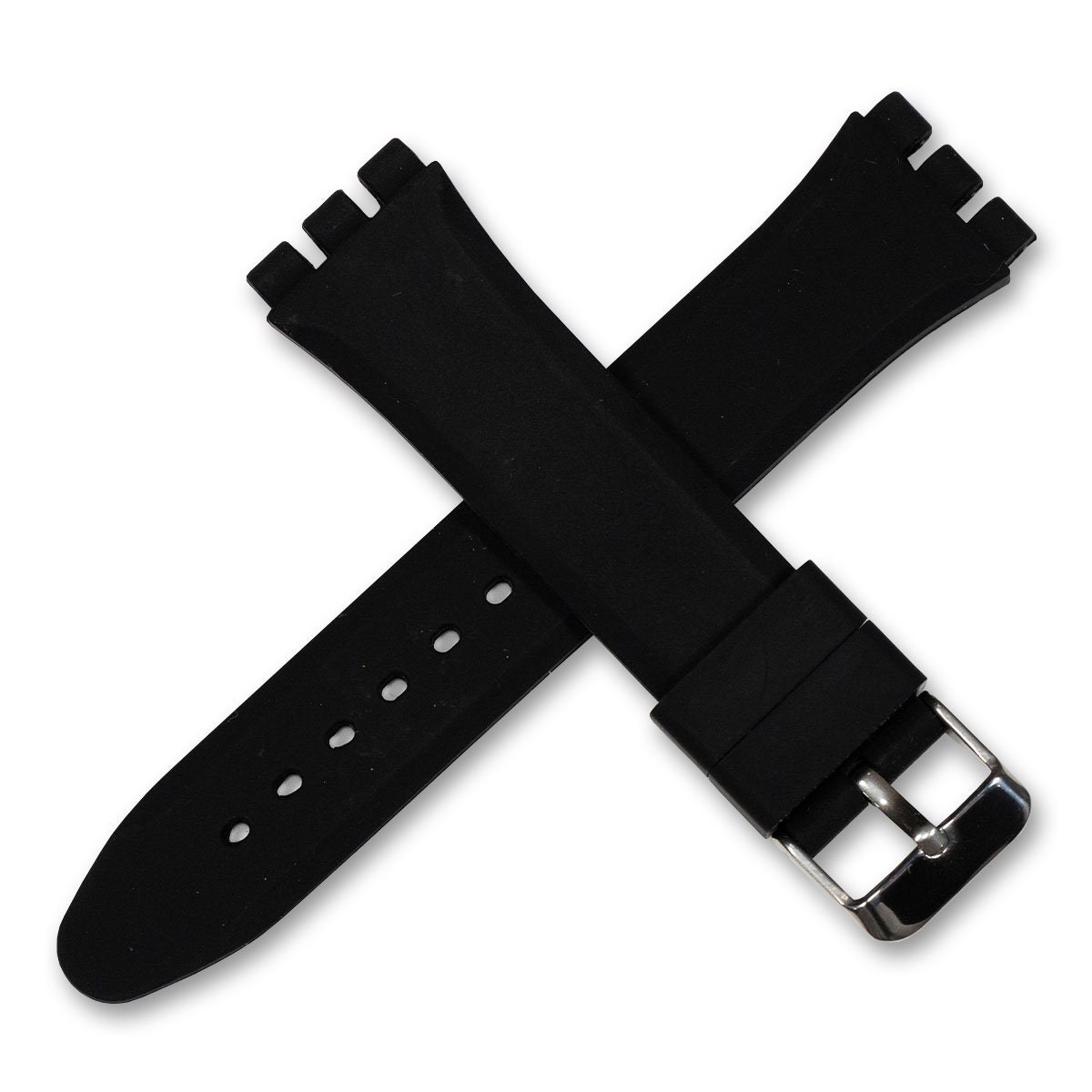 Rubber Silicone Swatch Watch Strap Band Replacement Sports Etsy