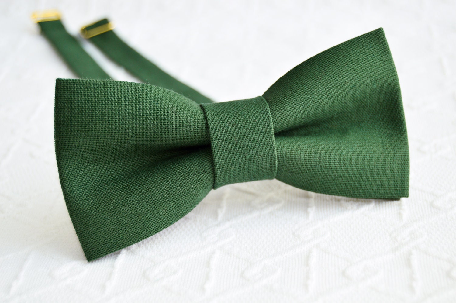 Forest green bow tie forest bow tie moss bow tie hunter | Etsy