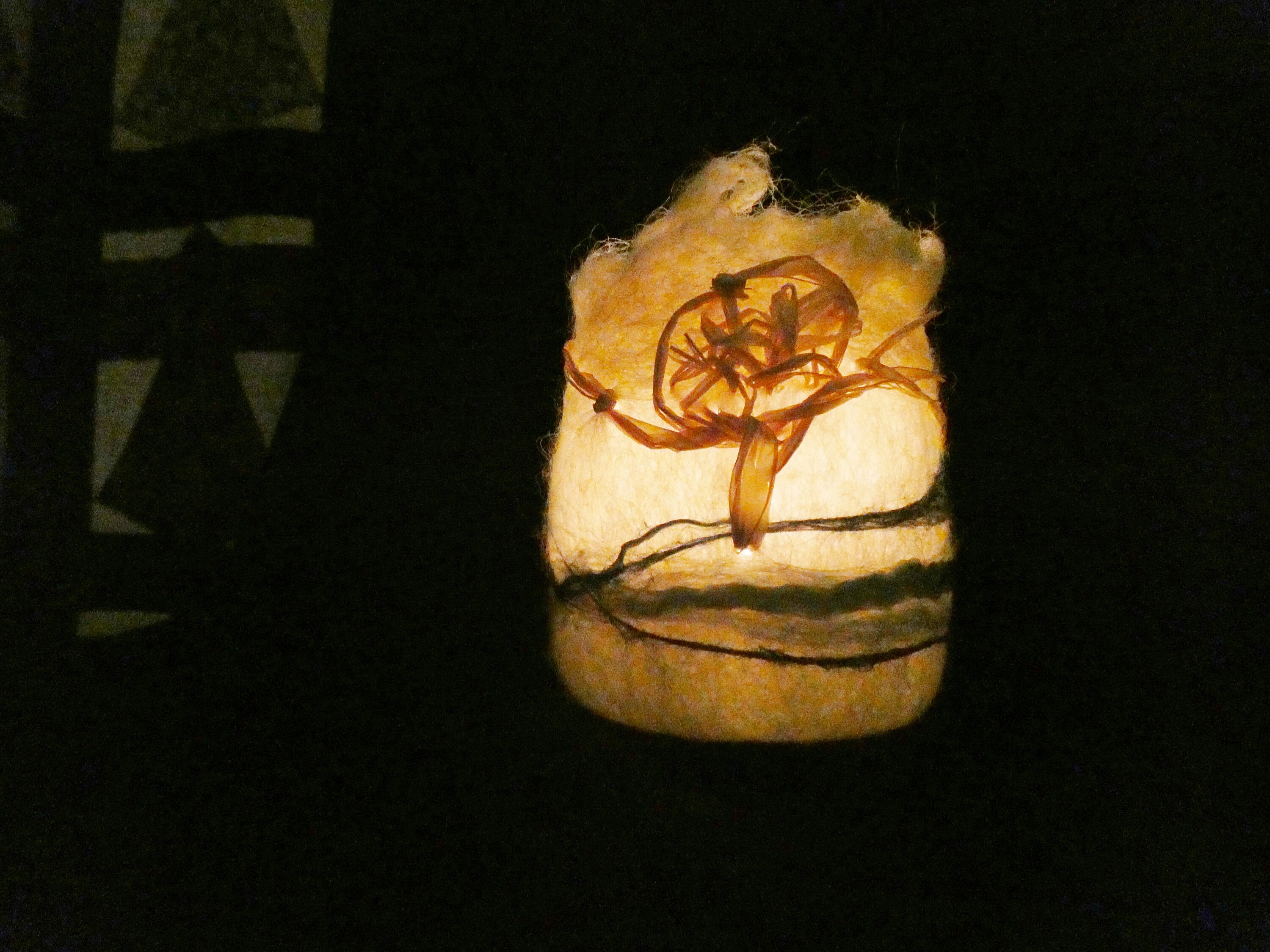 Photophore Laine Feutrée